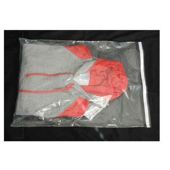 Large Resealable Clear Poly Bags 18" x 24"  Qty 50 - Picture 3 of 4